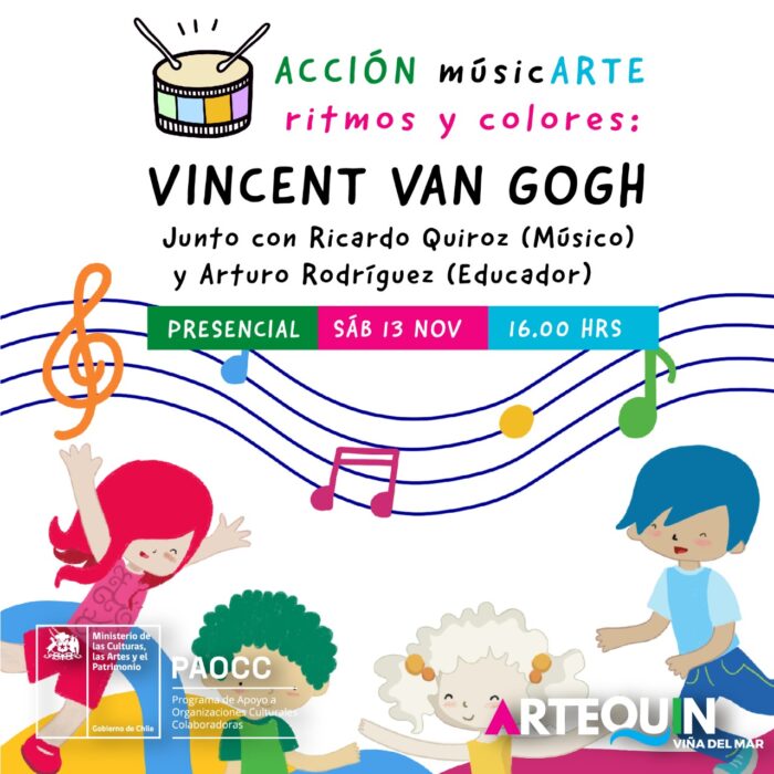 Acción MUSICARTE Vincent Van Gogh
