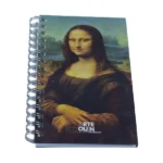 Libreta tipo cuaderno - La Mona Lisa